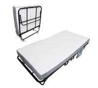 Garvee Cama Plegable 190cm con Colchón Viscoelástica 10cm, Soporte 204kg
