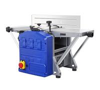 Garvee Cepilladora y Regruesadora De Mesa 2 En 1, Cepillo Eléctrico Para Madera 1250W 8000 RPM, Ancho De Corte Máximo 204mm, Altura De Regrueso 120mm, Profundidad 0-2mm, Mesa 740x210mm, Acero Plateado