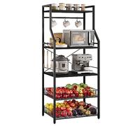 GarveeHome Estantería Cocina 5 Niveles Mueble Microondas 60x40x146 cm