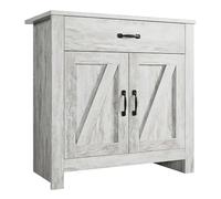 GarveeHome Spacious Storage Sideboard Cabinet - Modern Buffet with Drawers, Doors & Adjustable Shelves - Freestanding Kitchen Pantry for Dining or Living Room - Cupboard for Organized Home Grey