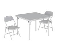 GarveeLife Juego De Mesa y Sillas Plegables Infantiles para Casa Guardería