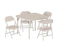 GarveeLife Juego De Mesa y Sillas Plegables Infantiles para Casa Guardería