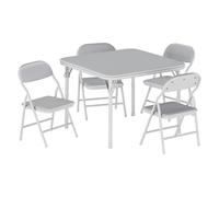 GarveeLife Juego De Mesa y Sillas Plegables Infantiles para Casa Guardería
