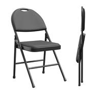 GarveeLife Sillas Plegables Acolchadas 2 Pack, Sillas de Comedor Tapizadas