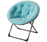 GarveeLife - Sillón Plegable Plegable Extra Suave con tapicería, Estructura metálica Resistente, Ligera y Poco Espacio, para Sala de Estar, Dormitorio y jardín