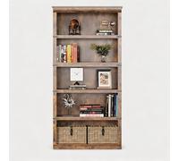 GarveeTech Estantería De 5 Niveles Estilo Rústico - Vintage, 80×32×171 cm