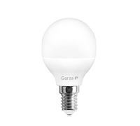 GARZA - Bombilla Led Esférica, Casquillo E14, Luz Neutra 3000K, 7W, 810 Lúmenes, G45, No Regulable
