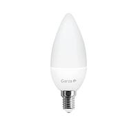 Garza - Bombilla Led Vela, Casquillo E14, Luz Neutra 3000K, 7W, 810 Lúmenes, C37, No Regulable
