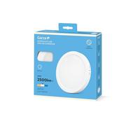 Garza - Downlight LED Superficie, Circular, Plafón para techo, 29.5cm, 24W, 4000K Luz Neutra, 2500lm, 30.000h, IP20, Blanco, Ahorro Energético 80%