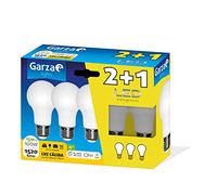 GARZA LED BOMBILLA STD 15W E27 240º 1520LM 30K CJ 2+1