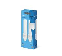 Garza Pack 1+1 Tubos LED BIAX 2PIN, 820 LM, 8,5W G24D, Ahorro Energético 55%, Luz 6500K Fría, Óptica 360° y Fácil Instalación