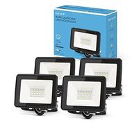 Garza - PACK 4 Focos de exterior LED, 20W, 1740 lumenes, Luz neutra 4000K, Proyector LED Impermeable (IP65) para Casa, Jardín, Garaje, Patio