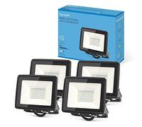 Garza - PACK 4 Focos de exterior LED, 30W, 2830 lumenes, Luz fría 6500K, Proyector LED Impermeable (IP65) para Casa, Jardín, Garaje, Patio