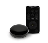 Garza Smart - Controlador de Infrarrojos Inteligente 360° Wifi, Inalámbrico, Mando a distancia universal IR, Control remoto por voz y app, Alexa/Google, Wifi 2.4GHz, Negro