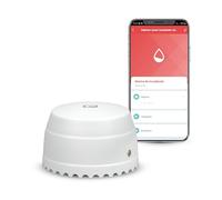 Garza Smarthome Detector de Agua WiFi Garza 401346C Notif. app Alarma 55 dB Sin instalación