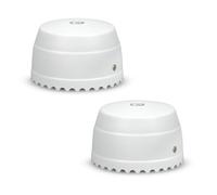 Garza Smart - Pack de 2 Detectores de Agua WiFi Inteligente para Filtraciones, Inundaciones...con Notificaciones en Tiempo Real por App, Alarma Sonora de 55 db, No Requiere Instalación.