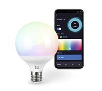 Garza Smarthome - Bombilla LED WiFi CCT + RGB 12w Globo E27 inteligente y programable, cambio de Intensidad + Tonalidad + Color, control por voz y app, Alexa, iOS, Google, Android