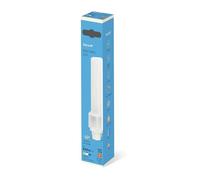 Garza Tubo LED BIAX 2PIN, 820 LM, 8,5W G24D, Ahorro Energético 55%, Luz 4000K Neutra, Óptica 360° y Fácil Instalación