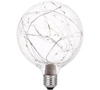 Garza Vintage Starlight - Bombilla Globo Retro LED de Filamento Luz Cálida E27 1,2W
