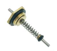 Gas para calentador de agua Collar de válvula para conexiones de entrada de caldera Conector de manga de cobre para electrodoméstico para integración de válvula de agua (14 mm)