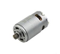 Gastagrav Motor RS550 de 18 V para taladro inalámbrico Bosch GSB120-LI GSR120-LI, componente de repuesto de engranaje de 13 dientes con carcasa de metal y conjunto de cepillo de carbono