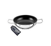 GastroSUS 163151-24 Industar Plus - Sartén honda con estructura de superficie UniverSUS (24 cm, acero inoxidable)