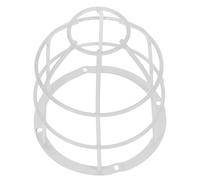 GATHINESS Cubierta Metálica Protectora para Detector de Humos Alarma, de Hierro Blanco, Duradera y Fácil Instalación para Uso Residencial y Hotelero