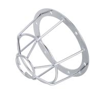 GATHINESS Cubierta Protectora contra Impactos para Sensor, Protector Cubierta del Sensor, Aluminio Plata, Diámetro Interior 75mm, para Alarma y Detector de Techo, Detección de Incendios