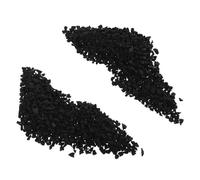 GATHINESS Gránulos de Caucho para Césped Artificial, Relleno de Goma Negro, 1 Bolsa de 1 kg, Apto para Campos Deportivos, Césped de Fútbol y Drenaje Avanzado