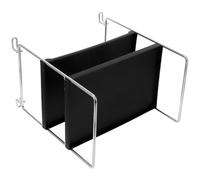 GATHINESS Organizador de Mostrador de Baño de 2 Niveles, Plástico y Metal | Diseño Desmontable, Compacto y Portátil, Gran Capacidad para Oficina y Tocador