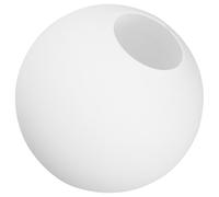 GATHINESS Pantalla de Lámpara de Vidrio Mate Opaca Globo Redondo de 13 Cm Boca de 6-7 Cm Cubierta Decorativa para Lámpara Colgante de Techo Repuesto de Dormitorio y Oficina