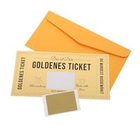 GATHINESS Tarjetas Rasca y GANA Doradas para Raspar Papel Recubierto, Juego DIY Divertido para Premios, Ideales para Escuela y Navidad, 1 Set de Cartas