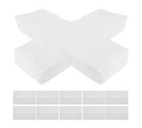 Gatuida 200 piezas Toallas Desechables para Invitados Suaves y Absorbentes de Papel Toallas de Mano Plegadas para Baño Cocina Fiestas y Eventos Paquete de Unidades