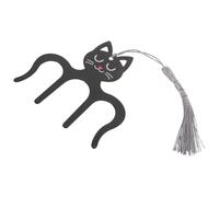 Gatuida Abrazadera para Partituras de Piano Forma de Gato, Metal Negro, Compacta y Resistente al Desgaste, Adecuado para Escenario y Hogar