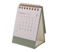 Gatuida Calendario de escritorio 2026-2027, mini agenda de sobremesa, | Calendario organizador de escritorio de julio de 2026 a diciembre de 2027, diseño reversible, tamaño compacto que se adapta a