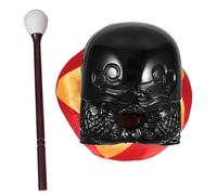 Gatuida Juego De Muyu De Buda Set De Templo De Madera Cojín y Martillo 4 Pulgadas Decoración Para y Recitación Budista Accesorios Para Monjes Decoración Del Hogar