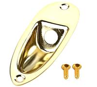 Gatuida Placa De Conexión De Guitarra Dorada Repuesto Robusto Para Guitarra Eléctrica Accesorio Resistente Al Desgaste Para Guitarra Eléctrica De Cuerpo Sólido