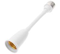 Gatuida Portalámparas E27 Bombilla De Lámpara Adaptador De Toma De Corriente Para Portalámparas, Ajustable En Altura Y Ángulo, Multiángulo De Iluminación, Para Homes Y Outdoor, Blanco