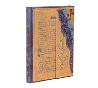 Paperblanks Cuaderno de tapa dura Midi Gaudi, The Manuscript of Reus sin líneas cierre elástico