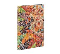 Gaudi's Sun (Gaudi's Mosaics) Mini Unlined Hardback Journal (Wrap Closure)