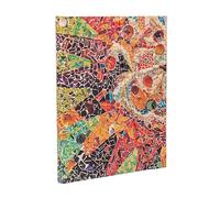 Paperblanks Libreta Sol de Gaudí - Ultra rayada, tapa dura, cierre envolvente