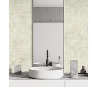 GAULAN 500682762 - Papel pintado vinílico lavable efecto de microcemento con textura áspera para pared salón cocina baño dormitorio pasillo - Muestra DIN A4