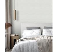 GAULAN 679775 - Papel pintado vinílico ecológico efecto fibra vegetal con textura en relieve para pared salón cocina baño dormitorio pasillo - Rollo de 10 m x 0,53 m