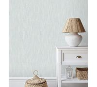 GAULAN 680587 - Papel pintado vinílico ecológico efecto textura de tela lino en relieve para pared salón cocina baño dormitorio mueble - Rollo de 10 m x 0,53 m