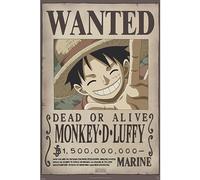 GB Eye ABYDCO583 Maxi Poster One Piece Wanted Luffy New 2 61 x 91.5cm