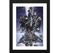 GB Eye GBYDCO045 Framed Collector Print Attack On Titan Season 4 Key Art 2 30 x 40cm