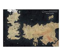 GB Eye GBYDCO140 Maxi Poster Game of Thrones Westeros Map 61 x 91.5cm