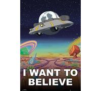 GB eye Ltd, Rick and Morty, Quiero Creer, Maxi Poster, 61 x 91,5 cm