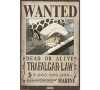 GB Eye – Póster One Piece Wanted Law Wano (91,5 x 61 cm)