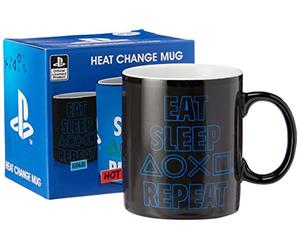 GB eye, Playstation, Eat Sleep Repeat, Taza Mágica cambiante de color